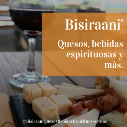 Logotipo - Bisiraani' Quesos, Bebidas Espirituosas y más