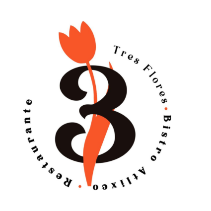 Logotipo - Restaurante Tres Flores
