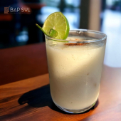 Prueba nuestro delicioso cóctel hecho de pulpa de guanábana con un toque de Limón y hierbabuena. - Bapsul Corean Food