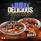 Aprovecha nuestro servicio a domicilio o pide y recoge en restaurante. Todos los di?as de 1 a 8pm... 244443 80 71 / Whatsapp 244 786 1039 - Beer City Atlixco
