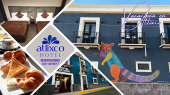 El Hotel Atlixco se erige orgulloso en una antigua casona colonial restaurada con esmero para preservar su arquitectura y encanto originales. - Hotel Atlixco