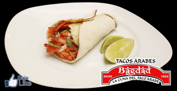 Árabe al pastor - Tacos Árabes Bagdad - Puebla