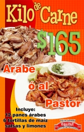 Kilo de Carne - Tacos Árabes Bagdad - Puebla