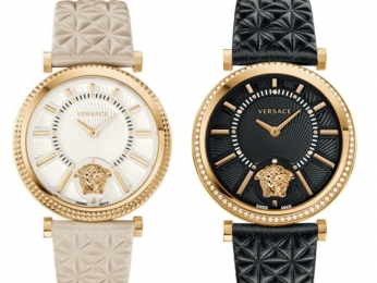 VERSACE V-HELIX
38mm - Cuarzo - IP Oro Amarillo y Piel - Bauer Joyeros - Puebla