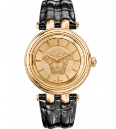 VERSACE KHAI
38mm - Cuarzo - IP Oro Rosa y Piel - Bauer Joyeros - Puebla