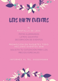 Leds Party - Pistas iluminadas y servicios para eventos - Puebla