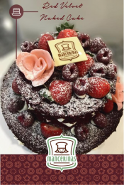 Red velvet cake - Mancerinas Pastelería - Puebla
