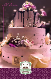 Pastel de XV años - Mancerinas Pastelería - Puebla