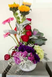 Centros florales de mesa para eventos - Pheonia Floristería - Puebla