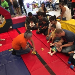 Pequeña demostración de estimulación temprana - MyGym School - Puebla