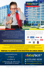 Y tú ¿Cómo ves las matemáticaS? - Matefácil10® - Escuela de Matemáticas - Puebla