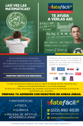 No importa la edad, nosotros te ayudamos a mejorar en esas materias que te dan dolor de cabeza. - Ma...