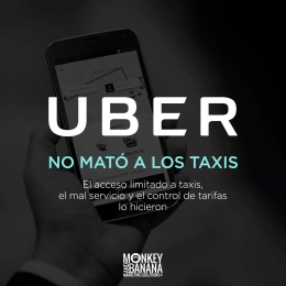 Presento la facilidad de tomar un taxi seguro - Monkey & Banana - Marketing Solutions - Puebla