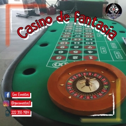 Renta de casino fantasía - GEC Eventos - Puebla