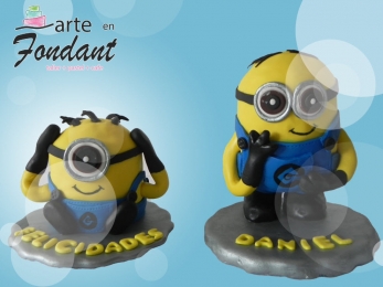 Minions - Arte en Fondant - Puebla